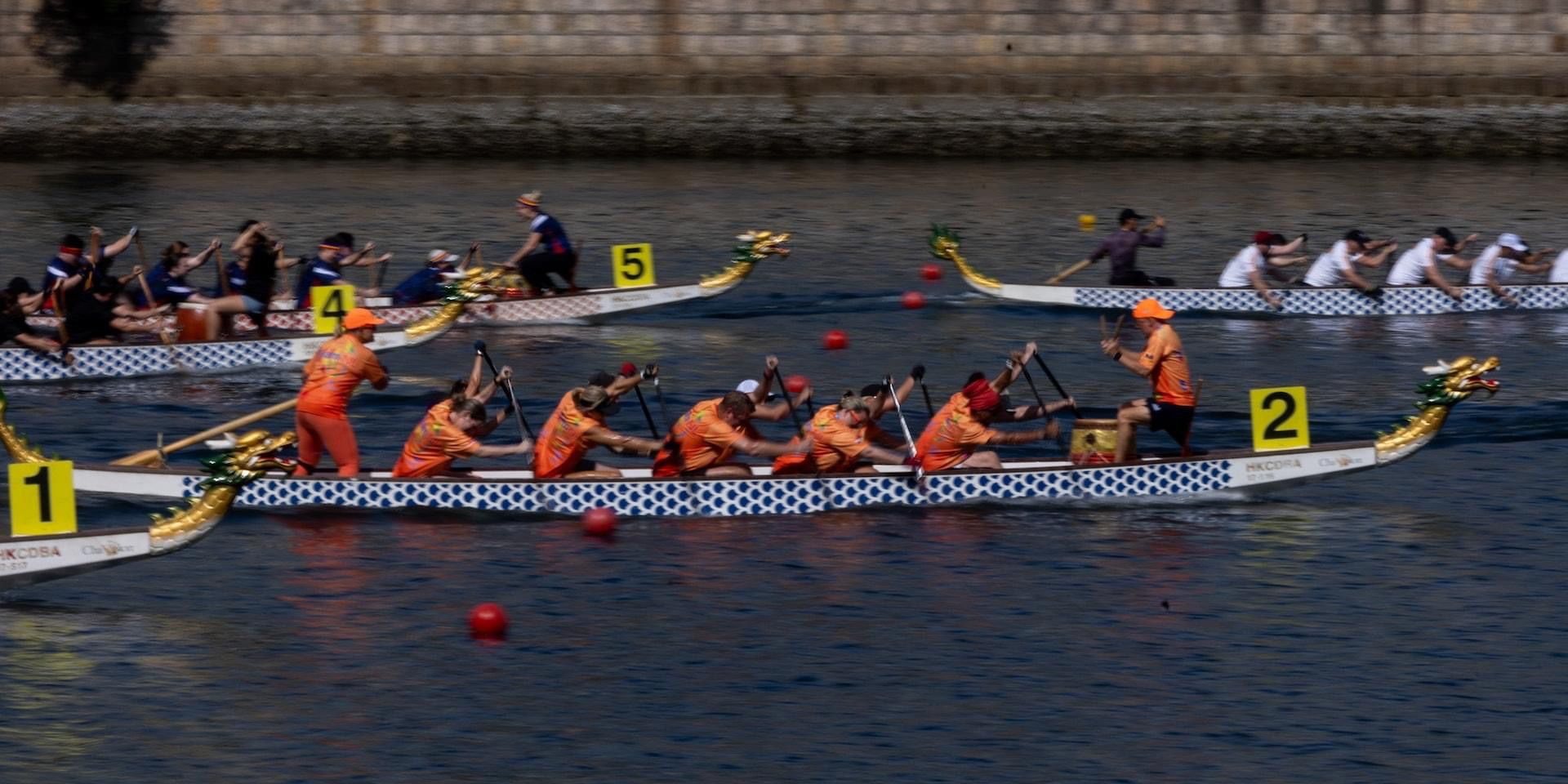 thumbnails Social Dragon Boat paddle session in Stanley (newbies welcome)